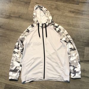 Nike Dry Fit full zip hoodie mens large